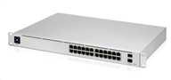 Šakotuvas UBIQUITI USW-Pro-24 valdomas jungiklis 24x 10/100/1000 2x SFP+ 1,3 colio ekranas