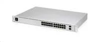 Maršrutizatorius UBIQUITI USW-Pro-24-POE UniFi komutatorius, 24 x 400 W, 24 gigabito RJ45 prievadai, 2 SFP+ prievadai, PoE++