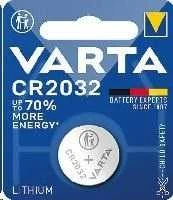 Varta Electronics CR2032 3V 230mAh elementas 6032, 1 vnt.