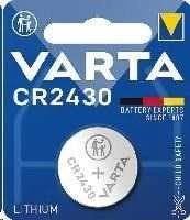 Varta Electronics CR2430 3V 290mAh elementas 6430, 1 vnt.