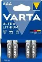 Varta Ultra Lithium AAA 1,5V 1100mAh elementas 6103, 4 vnt.
