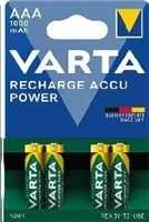 Įkraunami Elementai Varta AAA R03 1000 mAh 5703 4 vnt.