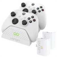 VENOM Doko stotelė do padów XBOX One/XBOX Series balta + 2x akumulator