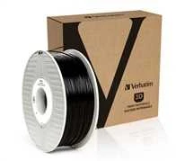 Verbatim 55318 eksploatacinė medžiaga 3D spausdintuvams Polilatinė rūgštis (PLA) Juoda 1kg