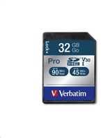 Atminties kortelė Verbatim SDHC Card Pro 32GB Class 10 UHS-I