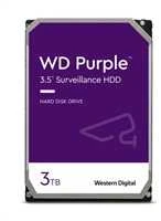 Western Digital Violetinė internal hard drive 3 TB 5400 RPM 128 MB 3.5" Serial ATA III
