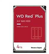Sandisk WD Raudona Plus WD40EFZZ HDD (4 TB; 3.5"; 128 MB; 5400 rpm)