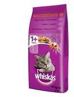 Whiskas Cat Adult su Jautiena ir Morkomis 14kg