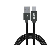 Winner Group WG - Datový kabelis Type-C s prodlouženým konektorem na USB-A, 1 metr, 3A, juoda