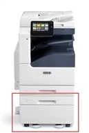 XEROX 520 lapų padavimo galimybės su spintele