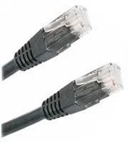 Xtendlan Lynx CS Patchcord, Cat6, UTP, 2m, juodas (PK-UTP6-020-BLK)
