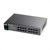 Šakotuvas ZYXEL GS1100-16 16 PORT GIGABIT UNMANAGED SWITCH V3 (5Y WARRANTY)