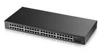Šakotuvas Zyxel GS1900-48 50 prievadų Gigabit Web Smart jungiklis, 48x gigabit RJ45, 2x SFP v2