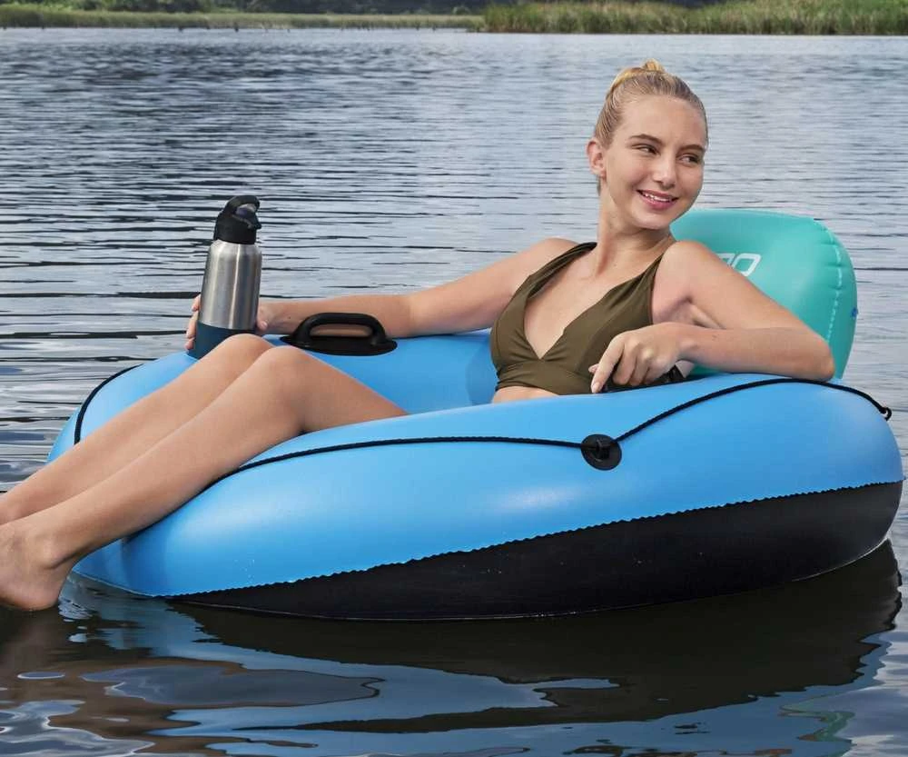 Bestway didelis pripučiamas ratas su 106 cm atlošu 43 108