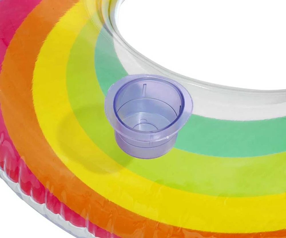 Plaukimo ratas Bestway Rainbow Dreams, Ø 107 cm