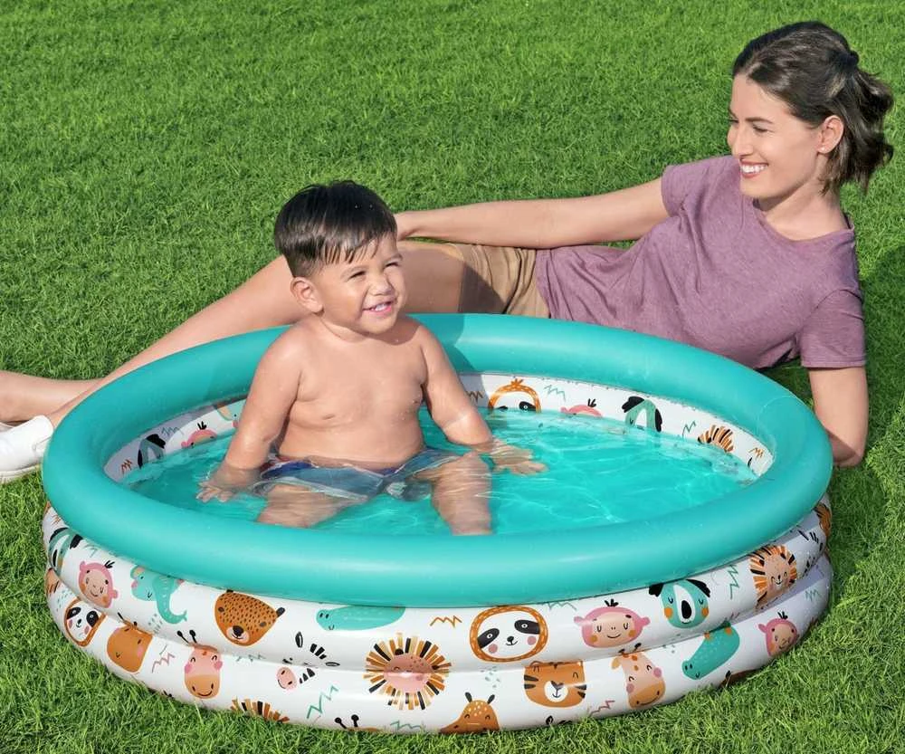 Bestway pripučiamas baseinas Žuvytės 102x25cm (51008)
