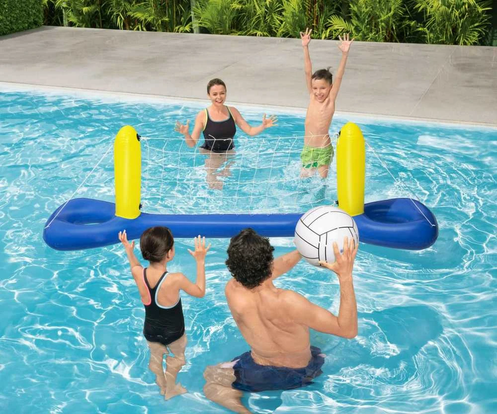 BESTWAY pripučiamas tinklinio rinkinys 2.44m x 64cm, 52133