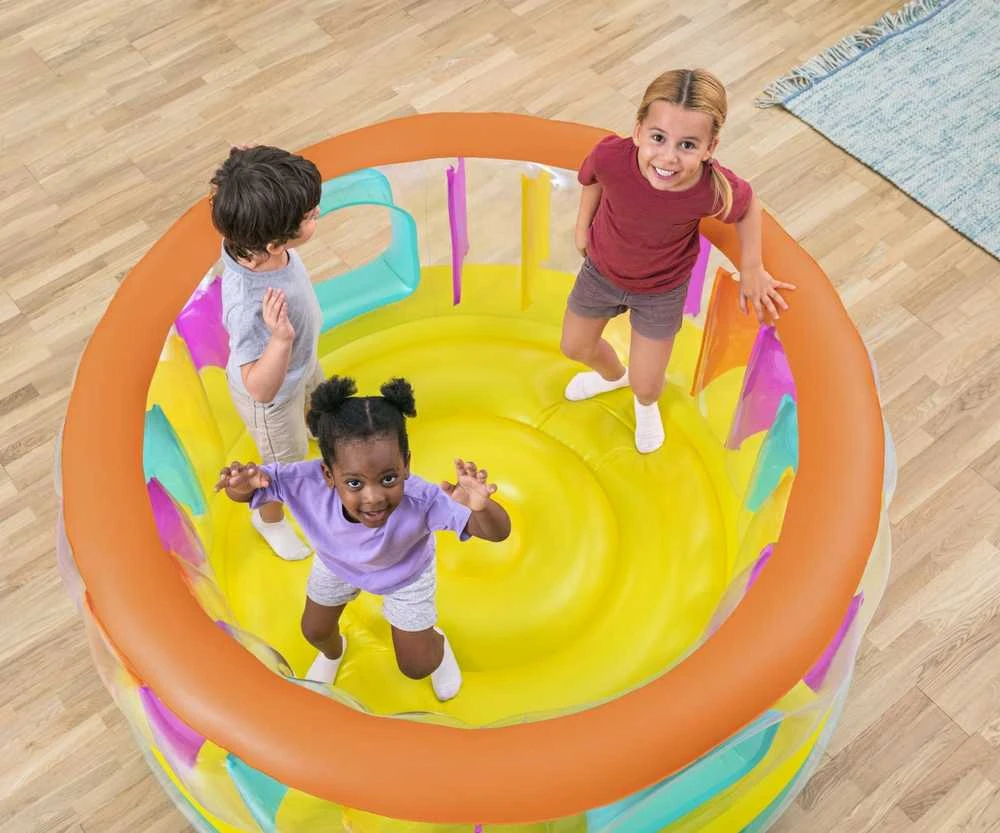 Pripučiamas batutas Bestway BounceJam, 180 x 86 cm