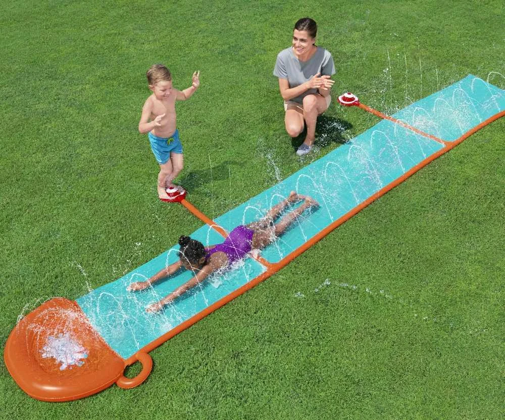 Vandens čiuožykla Bestway H2OGO StompBlast 488 cm