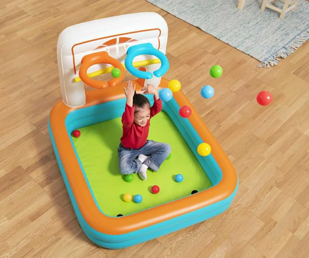 Pripučiama žaidimų aikštelė Bestway 3in1, 120 cm x 107 cm