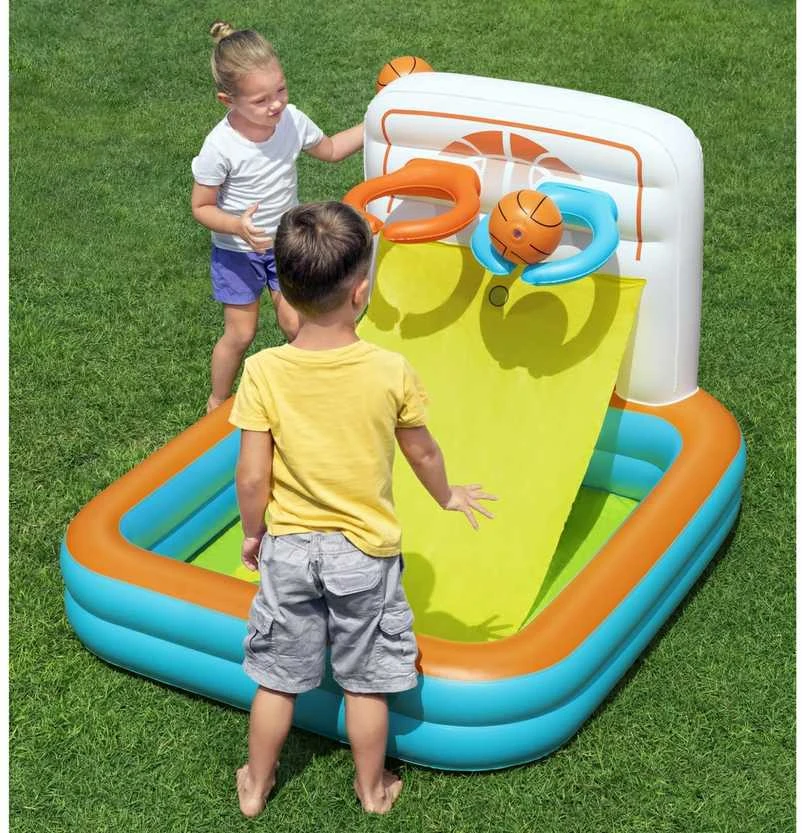 Pripučiama žaidimų aikštelė Bestway 3in1, 120 cm x 107 cm