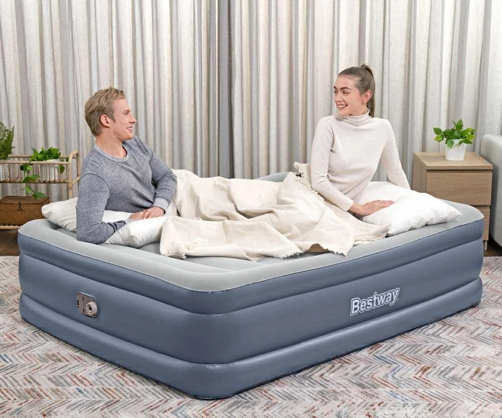 Veliūrinio čiužinio lova 203 x 152 x 51 cm Bestway 6713I