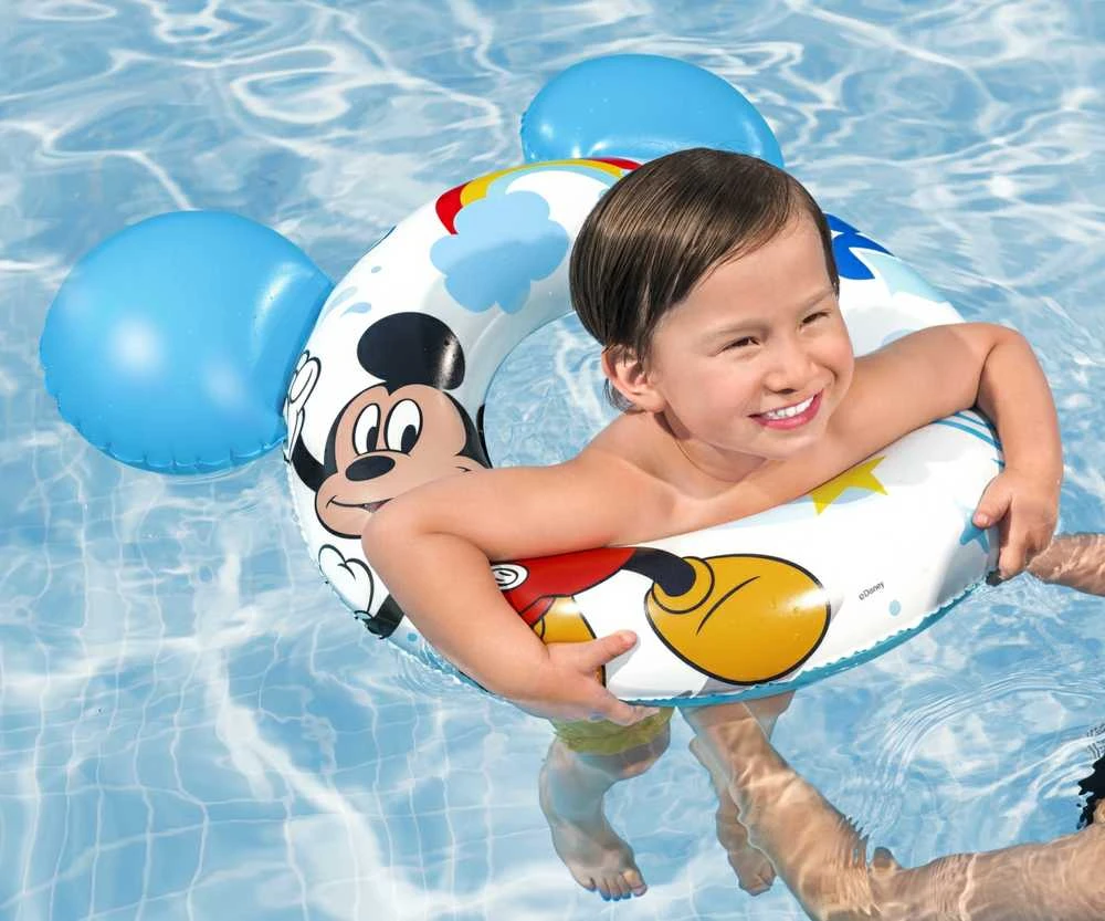 Pripučiamas ratas Bestway Mickey 9102, baltas, 760 mm