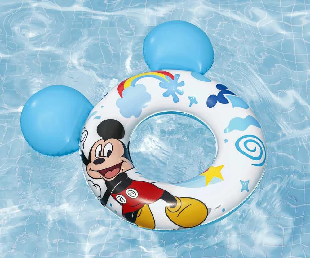 Pripučiamas ratas Bestway Mickey 9102, baltas, 760 mm