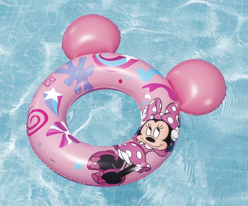 Pripučiamas ratas Bestway Minnie 9102, rožinis, 76 mm
