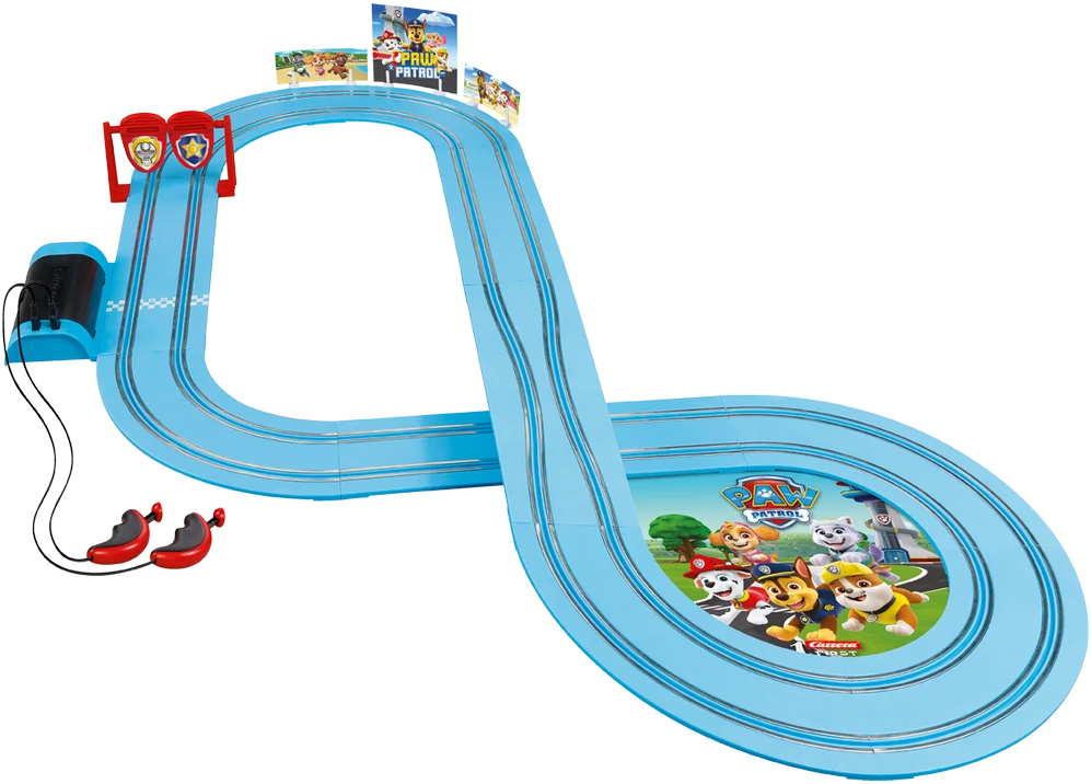 Milly Mally Carrera FIRST Paw Patrol žaislas ant dvigubo 2,9 m