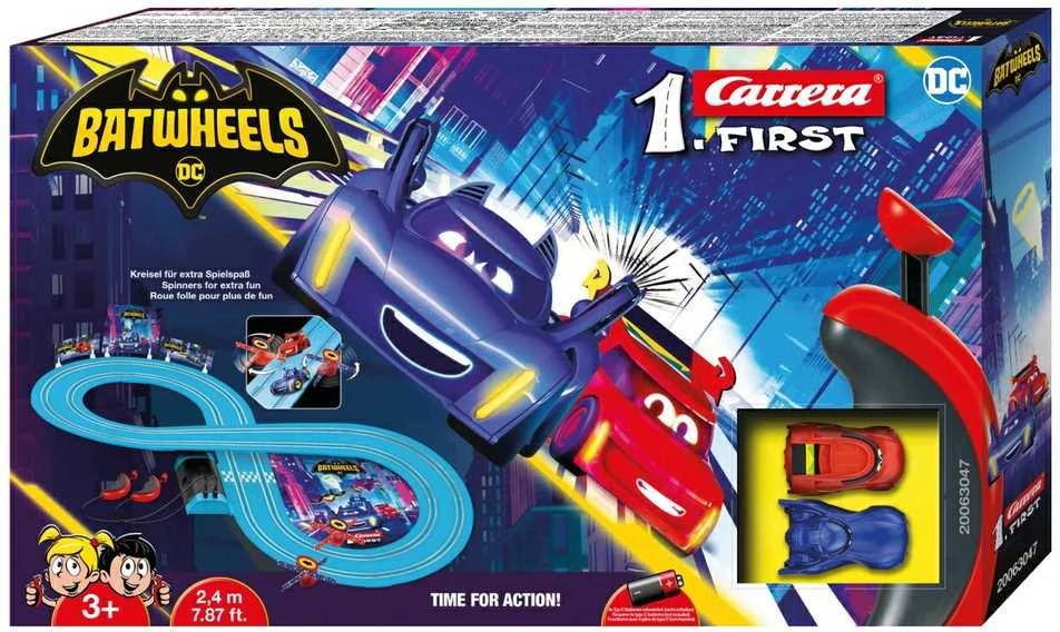 Carrera Batman Batwheels lenktynių trasa 2,4m