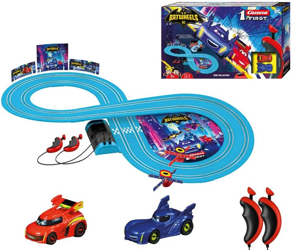 Carrera Batman Batwheels lenktynių trasa 2,4m