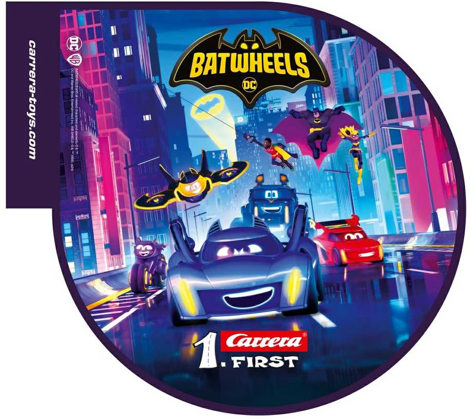 Carrera Batman Batwheels lenktynių trasa 2,4m