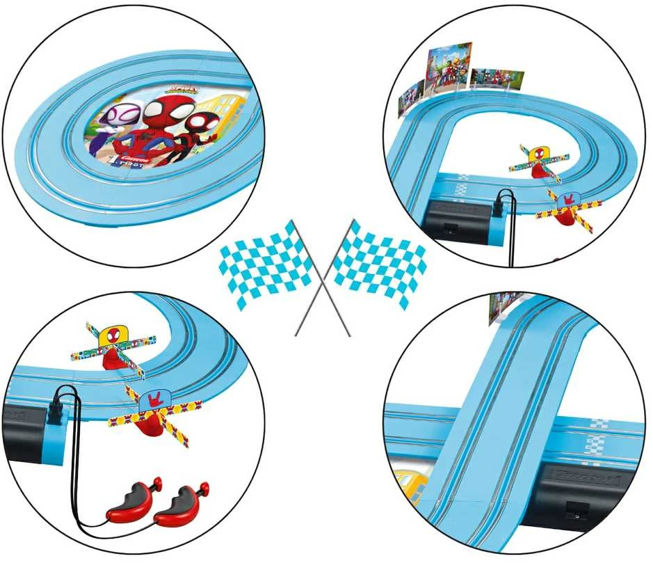 „Carrera Spidey Track“ – „Spidey“ metas! 2,4 m
