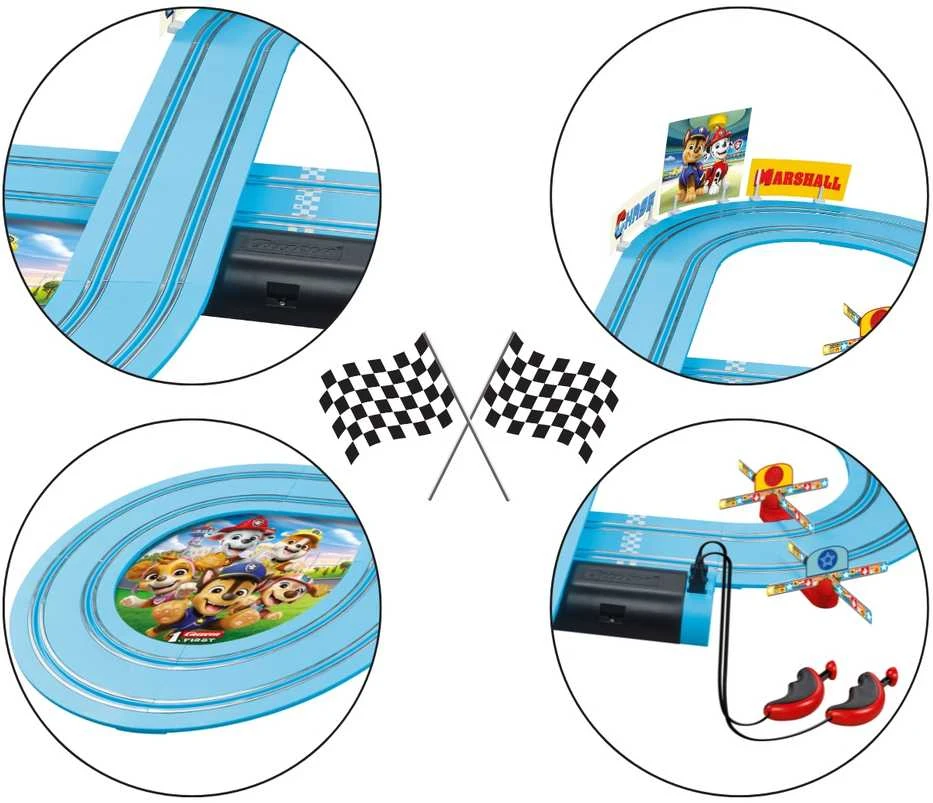 Carrera Žaislinis Paw Patrol lenktynių trasa 2,4 m