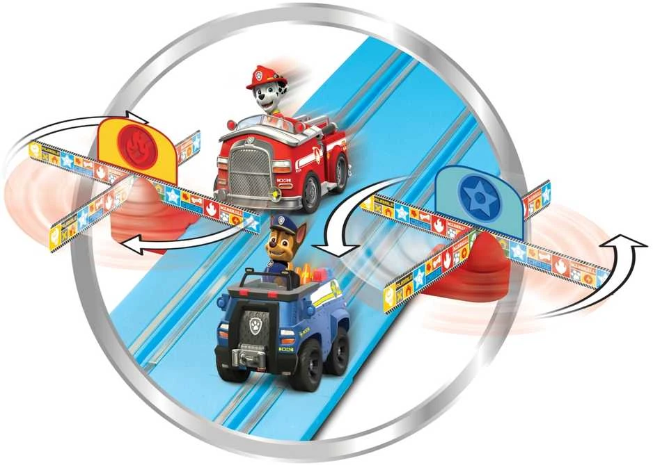 Carrera Lenktynių trasa PAW Patrol - Race 'N' Rescue, 3,5 m