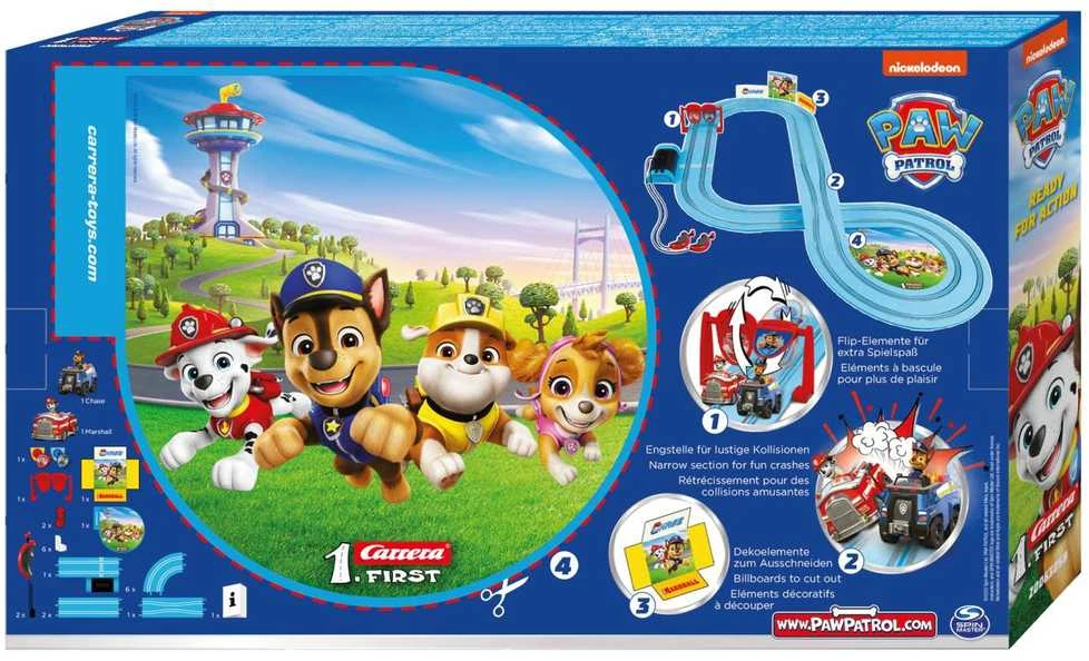 Carrera First 20063060 Paw Patrol - Track Patrol 2,9m