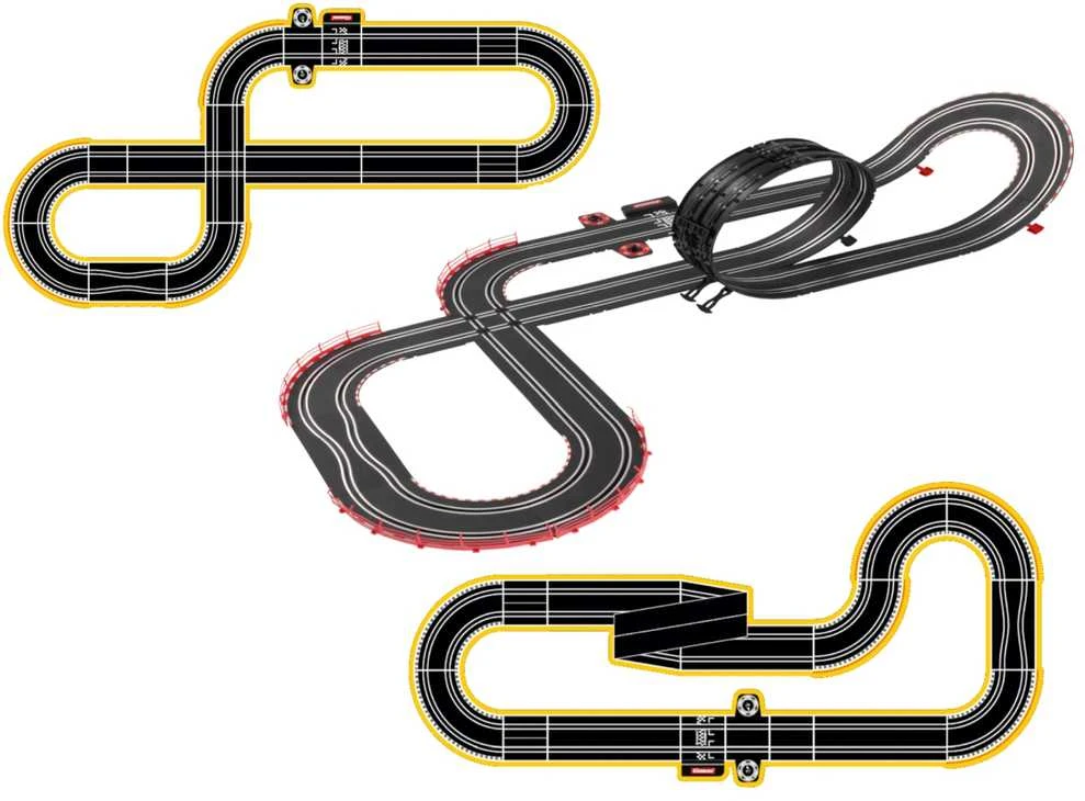 Carrera LENKTYNĖS PIRK!!! įvairūs „Chase n Race“ 5,3 m 20062577