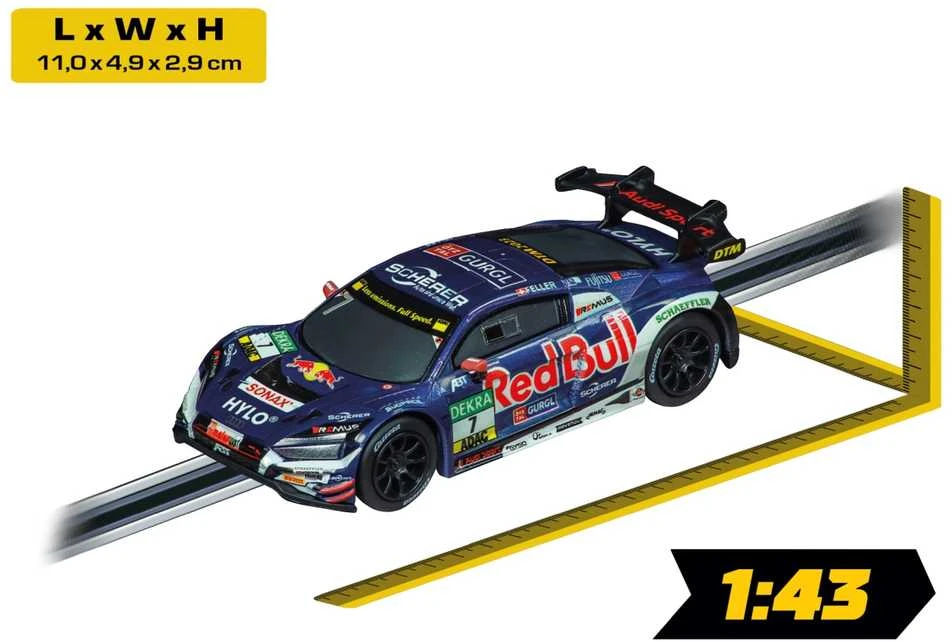Žaislinės lenktyninės trasos rinkinys Carrera GO!!! DTM 6,3 m