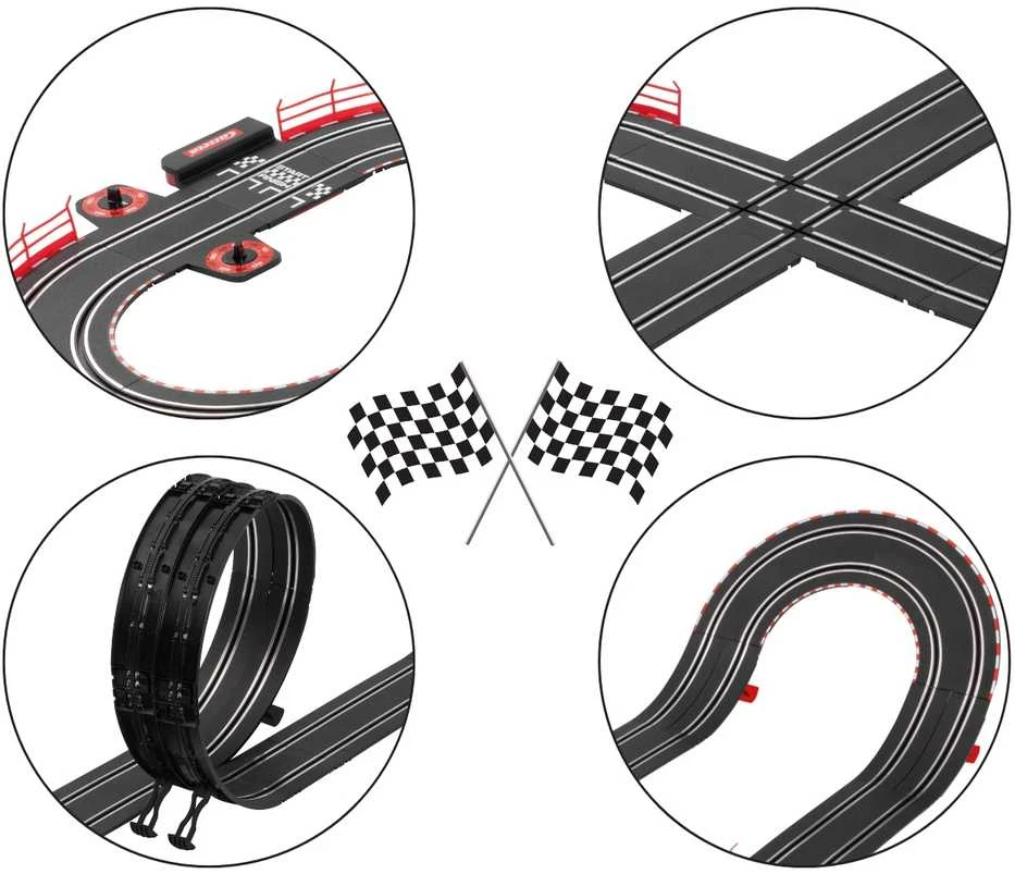 Žaislinės lenktyninės trasos rinkinys Carrera GO!!! DTM 6,3 m