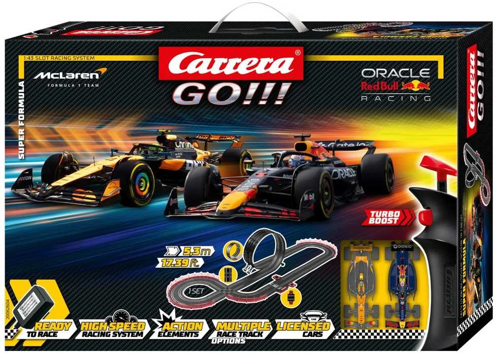 Žaislinė lenktyninė trasa Carrera GO!!! Super Formula 4,3 m