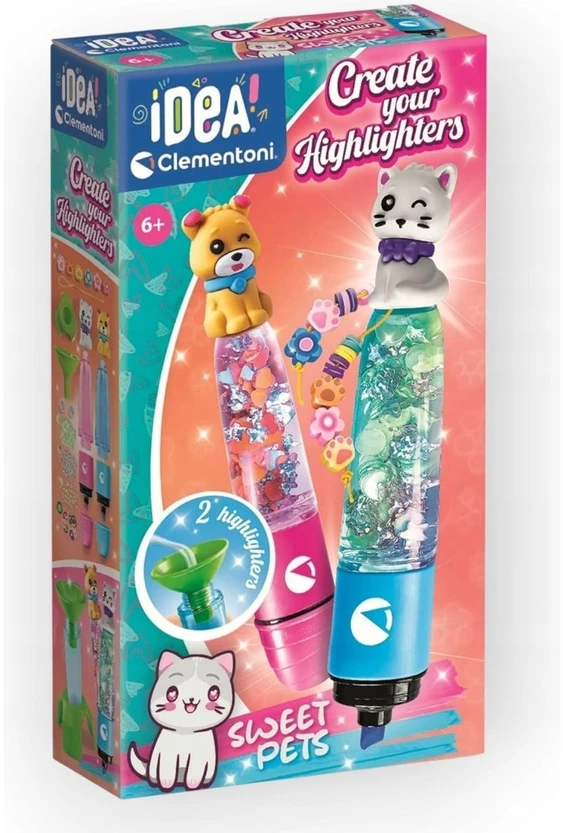 Clementoni rinkinys – Mini Marker Factory: Mieli augintiniai