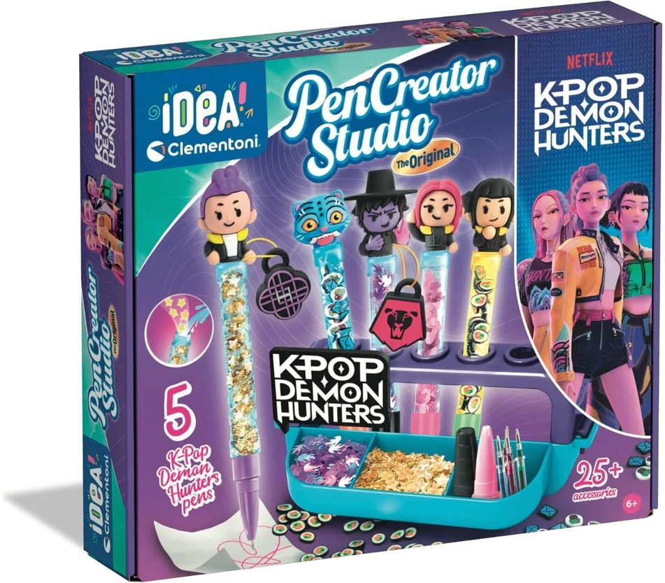 Clementoni Žaislai CLE IDEA Factory rašiklis. K-Pop demonų medžiotojas 18476