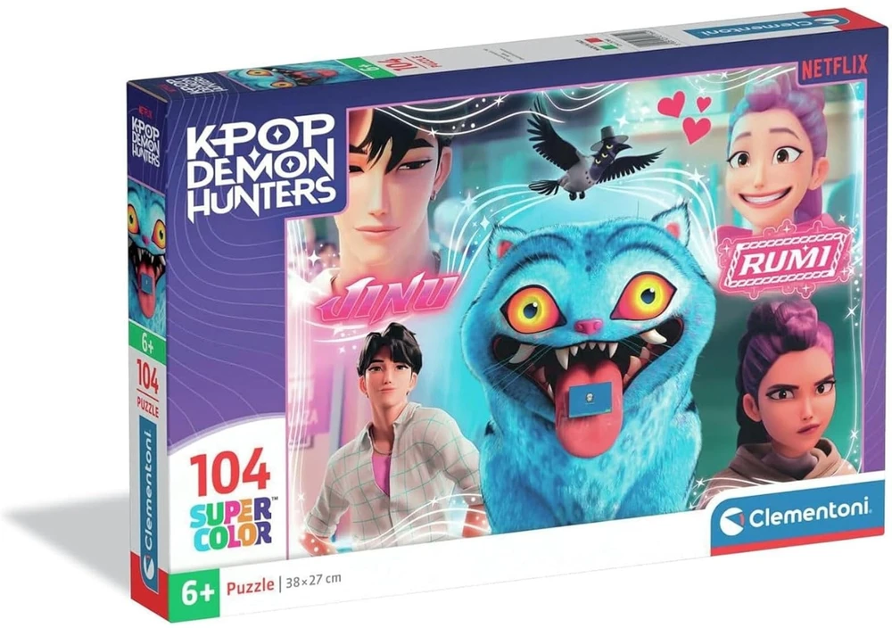 Clementoni Dėlionė 104 vnt. - K-Pop Demon Hunters aprašymas - Prekės nuotrauka