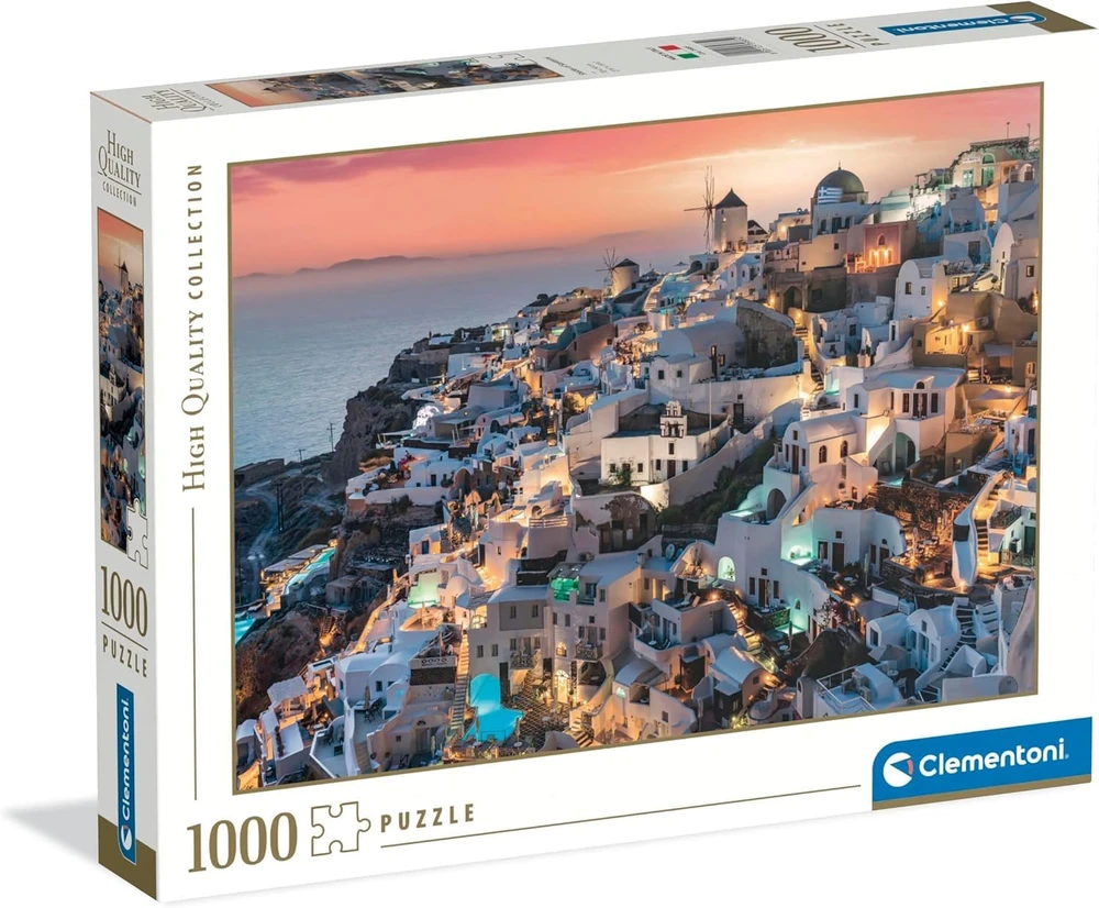 Clementoni Dėlionė 1000 vnt. - Santorini