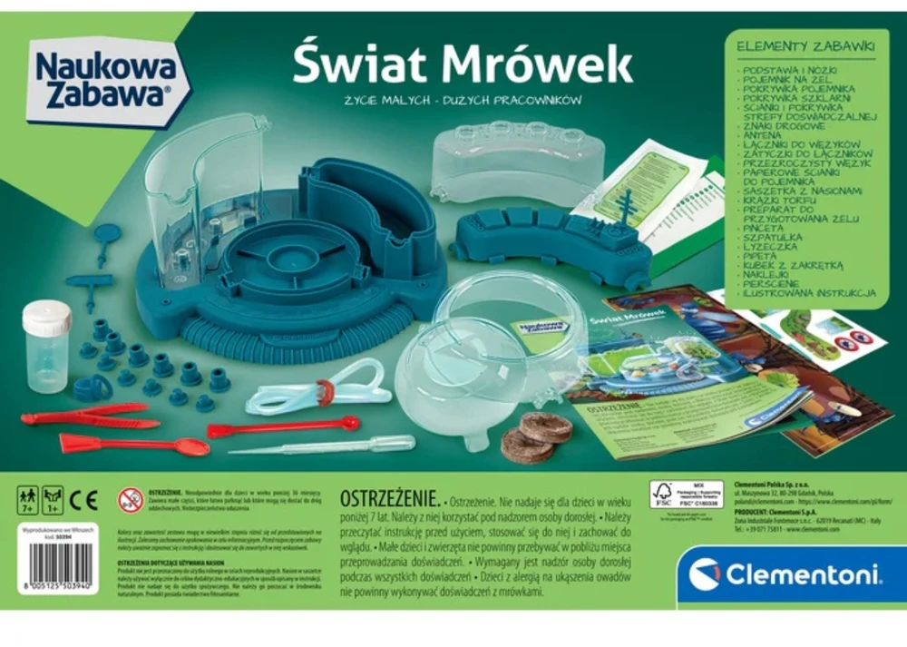Skruzdėlių laboratorija Clementoni 50394