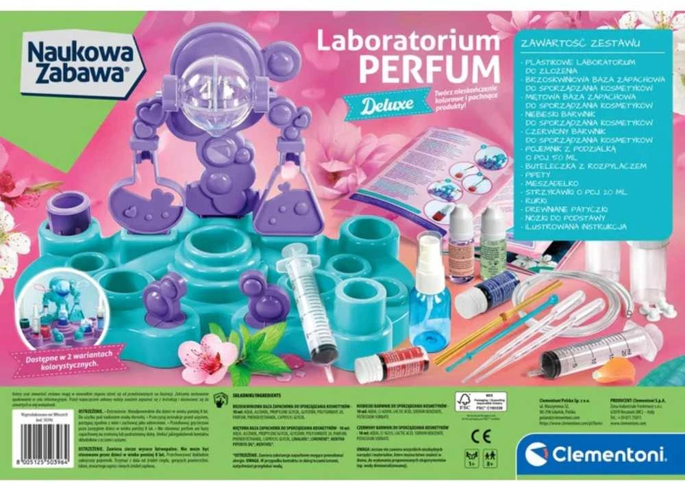 Clementoni Scientific Fun - Deluxe Perfume Laboratory