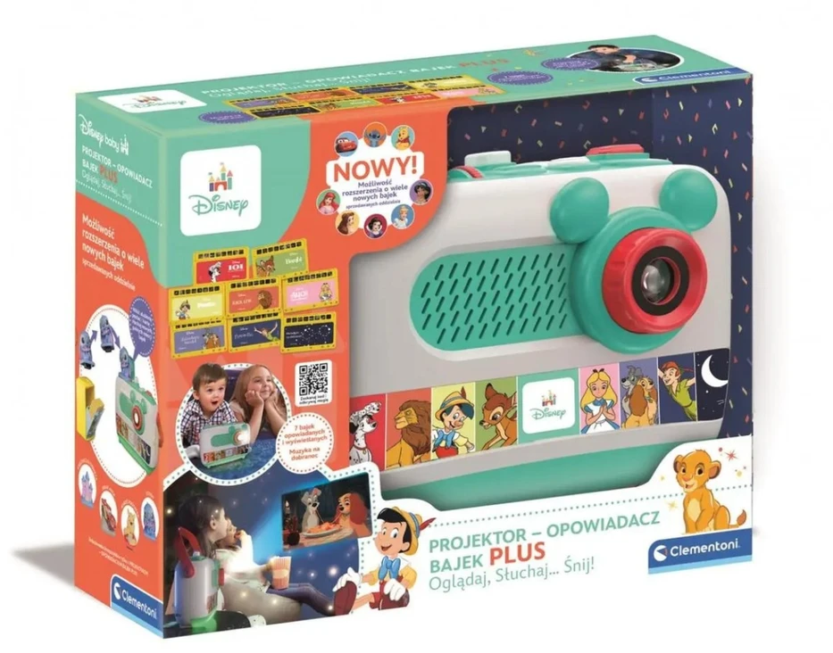 Clementoni Žaislai CLE BABY Plus 50455 pasakotojo projektorius