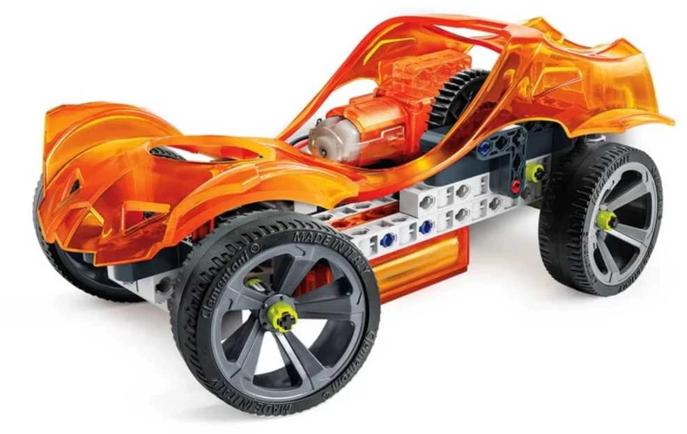 Mechanika Laboratorinis konstrukcijų rinkinys - Automobilis ir mechaninės konstrukcijos - Clementoni 50872