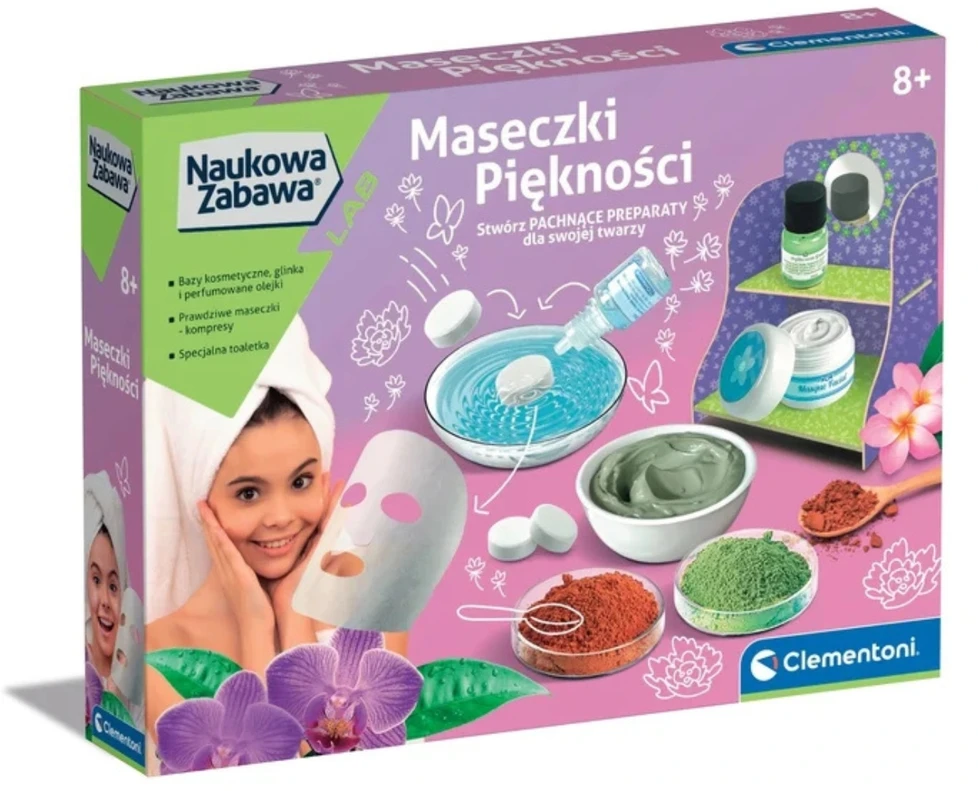 Grožio kaukių rinkinys vaikams Clementoni 50901